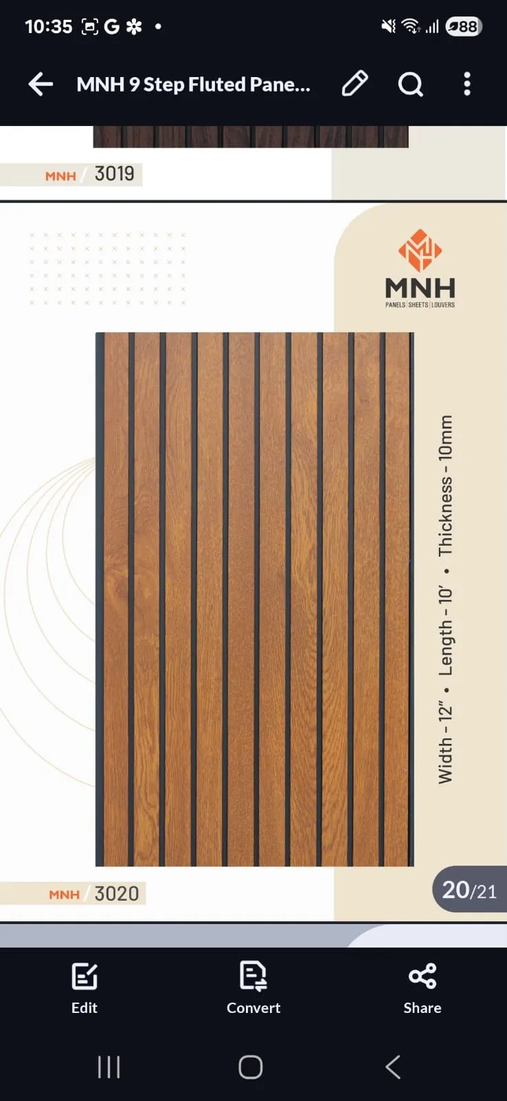 Pvc Wall Panel